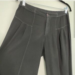 Transit Par Such Contrast Stitch Flowy Trouser